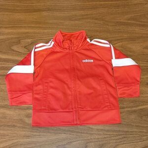 Adidas Red Track Jacket sz 12 mo